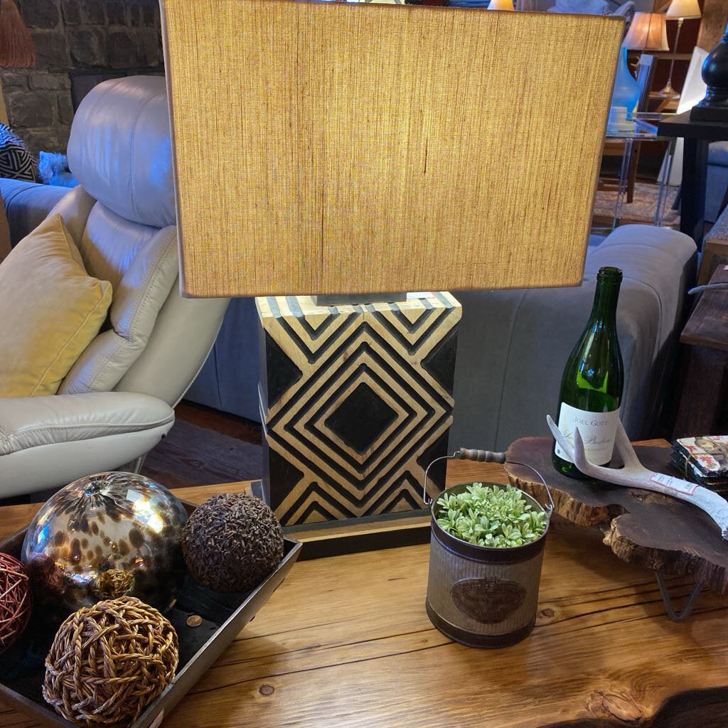Wood Table Lamp