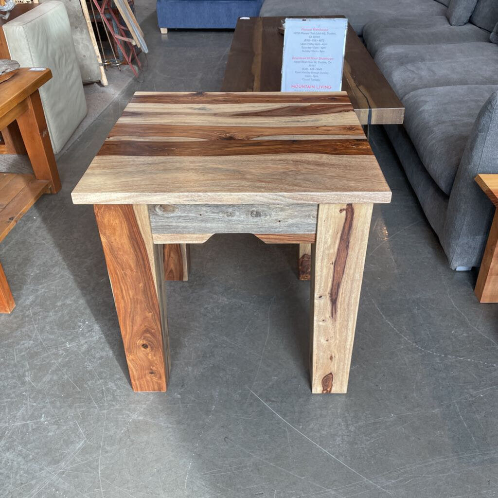 Sheesham Indian Rosewood End Table