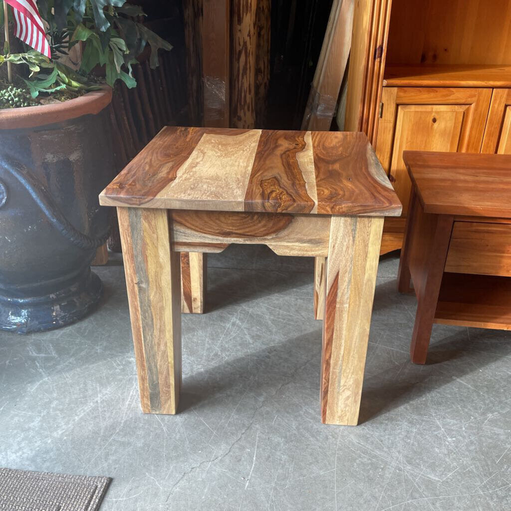 Sheesham Indian Rosewood End Table