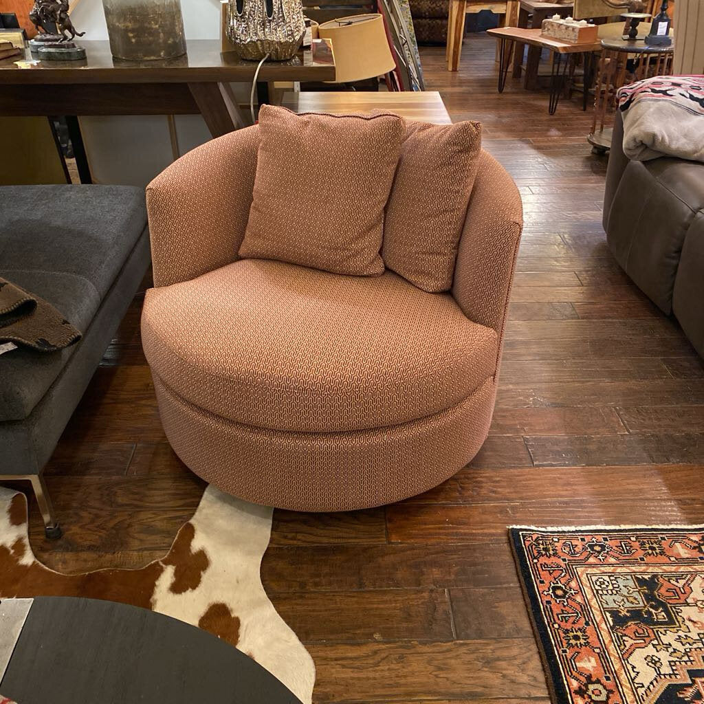 Crate & Barrel Swivel Chair