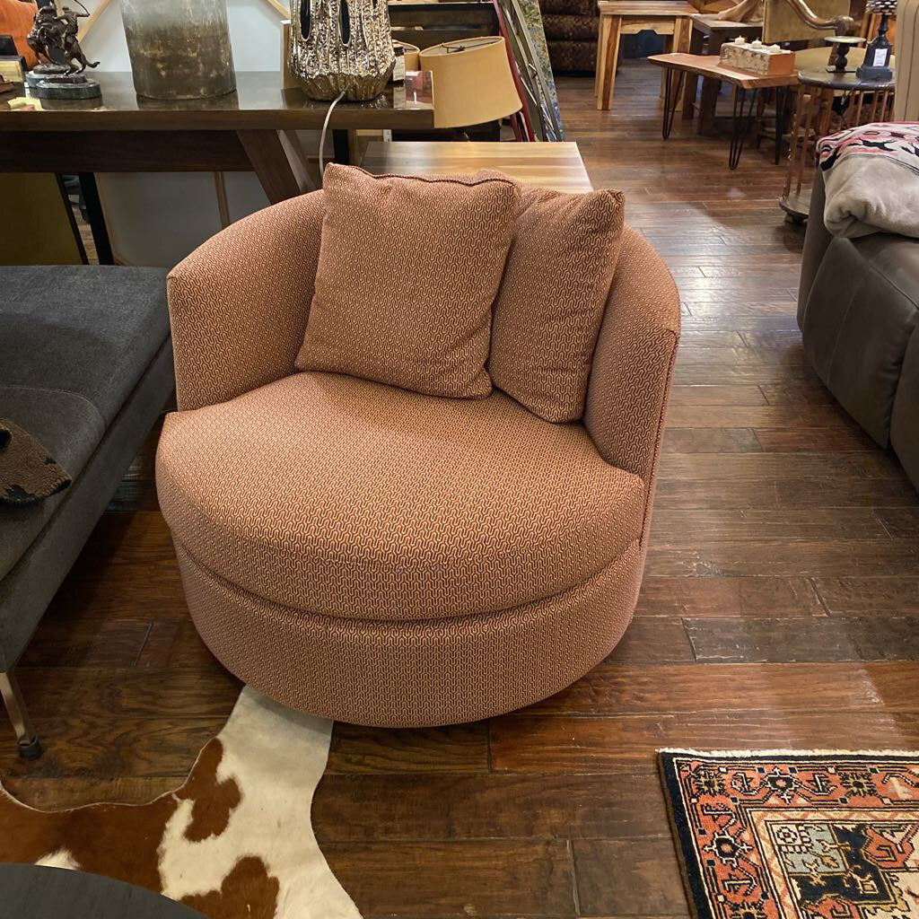 Crate & Barrel Swivel Chair