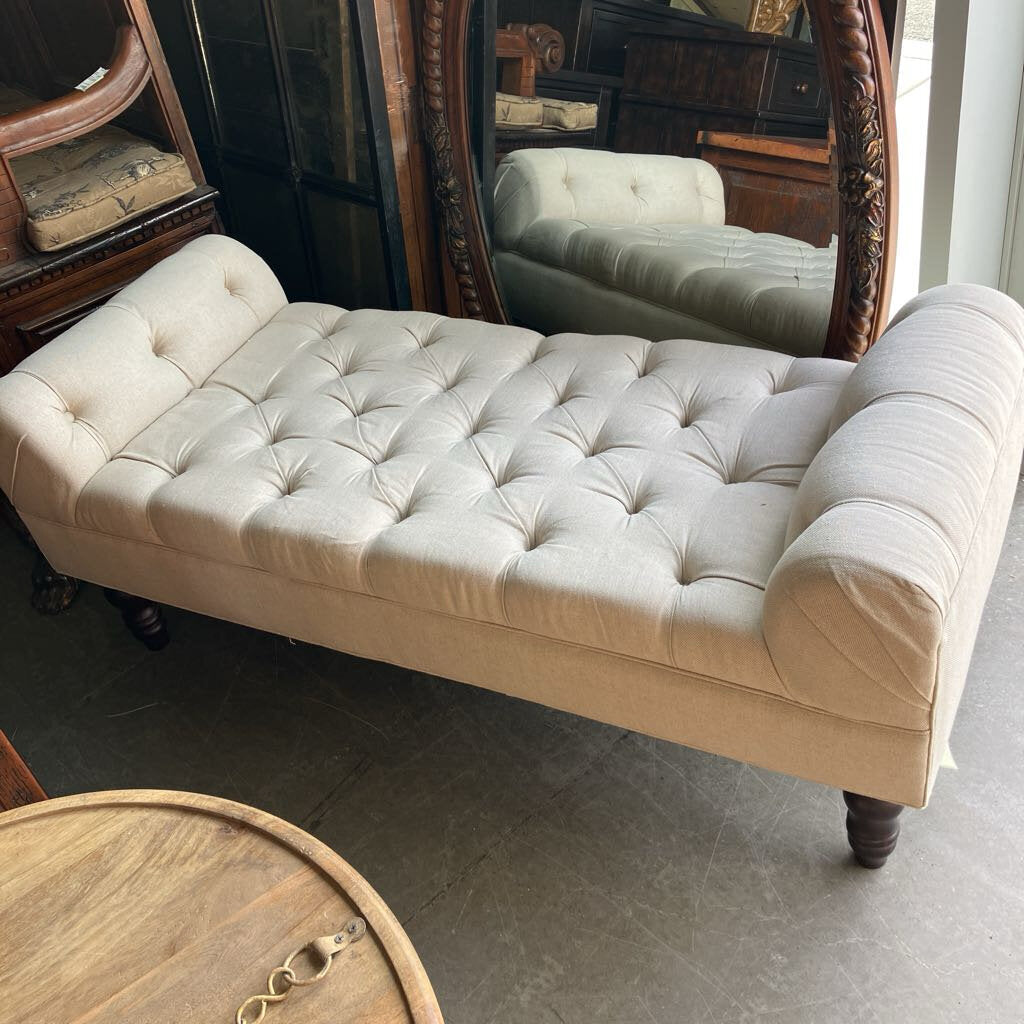 Pottery Barn Lorraine Upholstered Bench