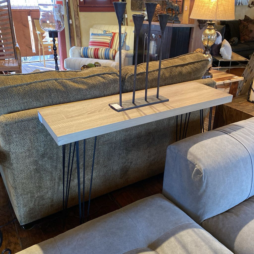 Console Table With Hairpin Legs