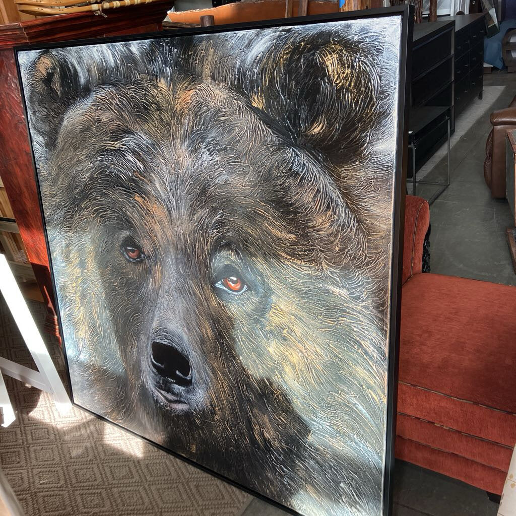Bear Original Oil Painting
