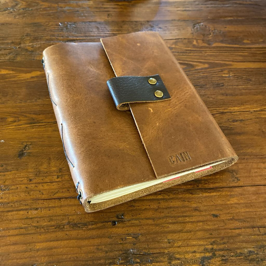 Bourbon, Whiskey And Wine Tasting Notes Leather Book