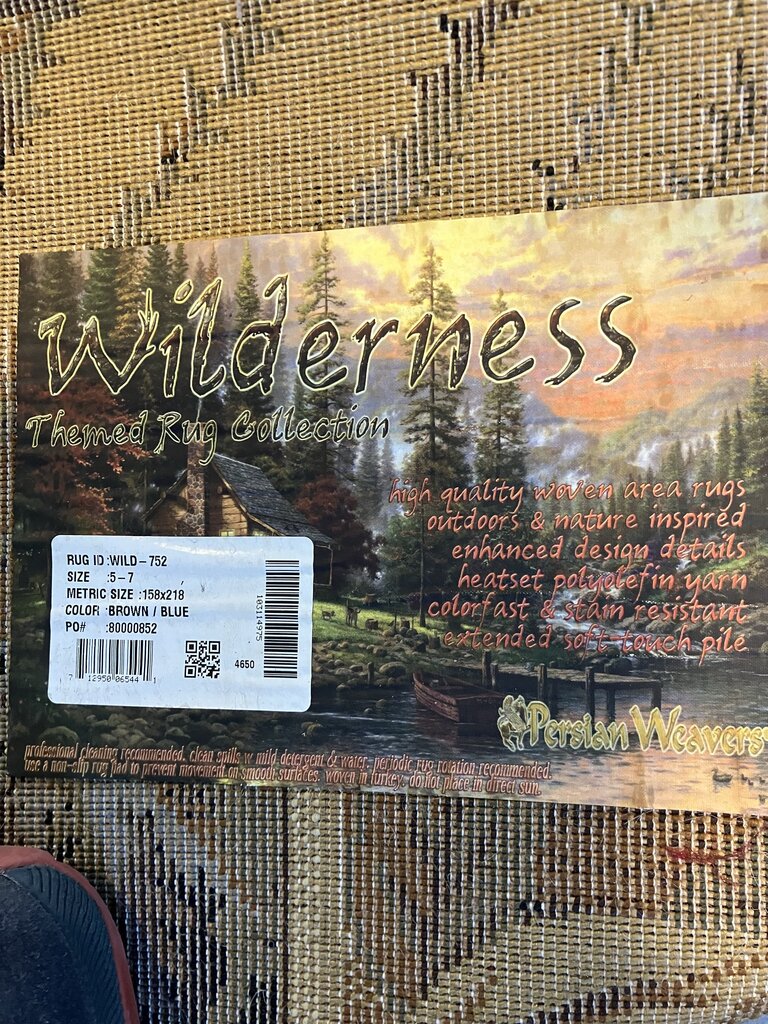 Persian Weavers Bear Rug