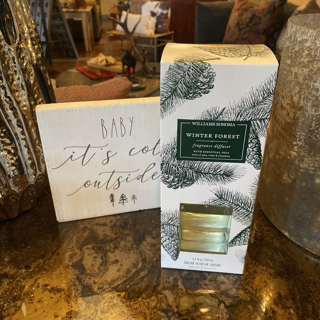 Williams Sonoma Winter Forest Fragrance Diffuser