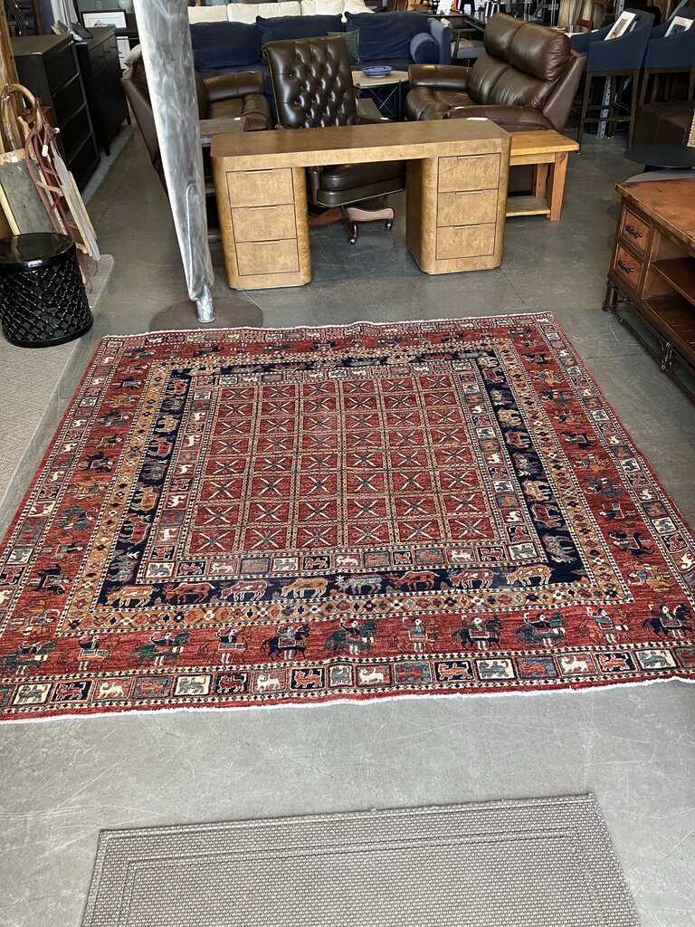 Pazyryk Afghanistan Rug 8x8