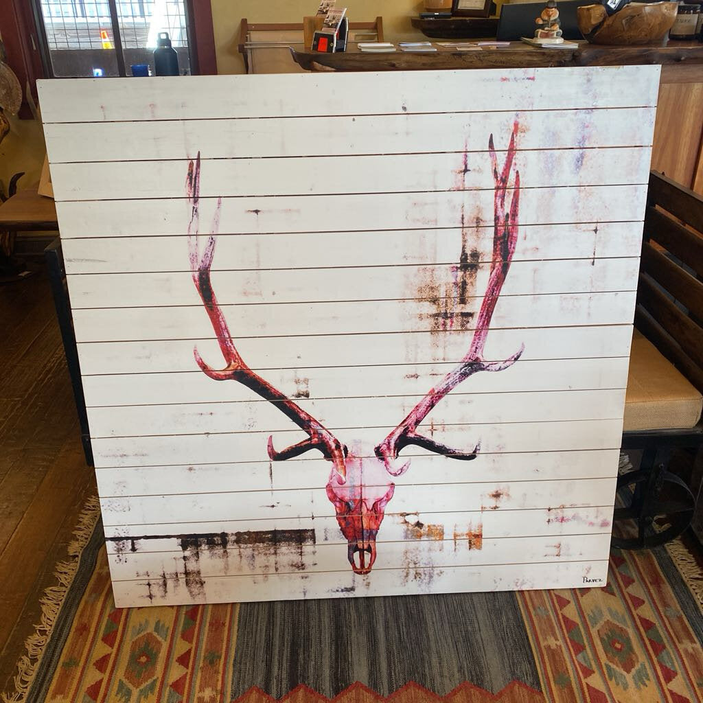 Hot Temper On Wood By Parvez Taj