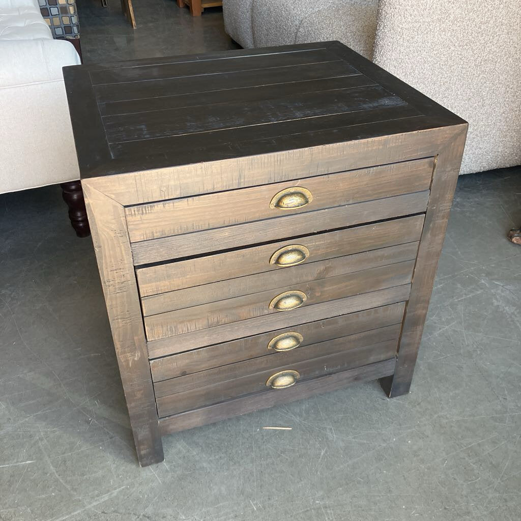 Restoration Hardware Printmakers Nightstand