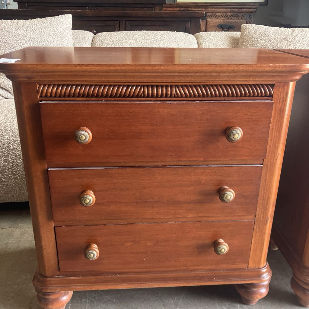 3 Drawer Nightstands Set of 2