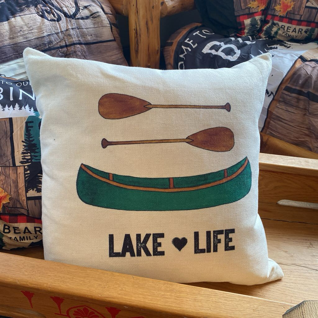 Lake Life Pillow