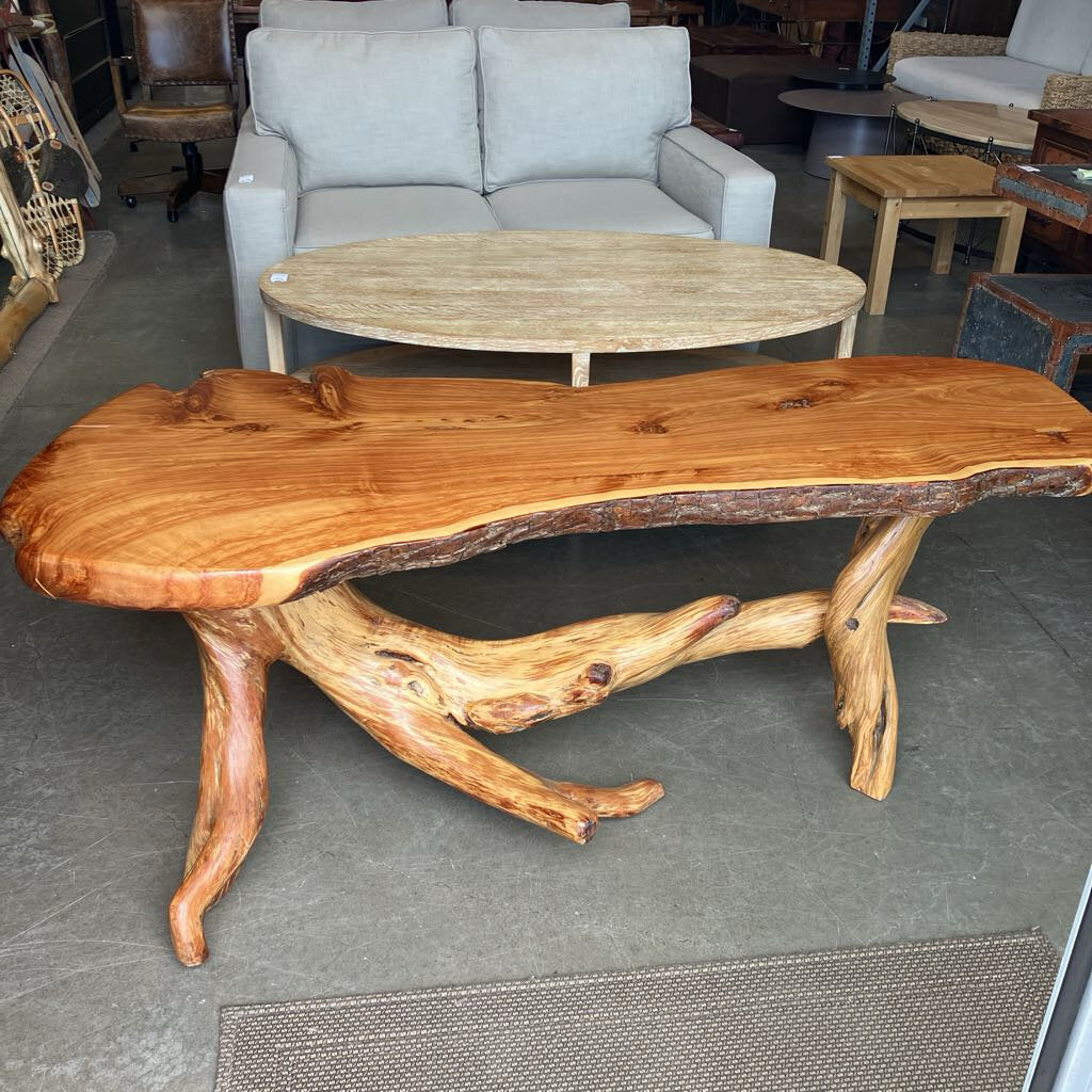 Custom Wood Console Table