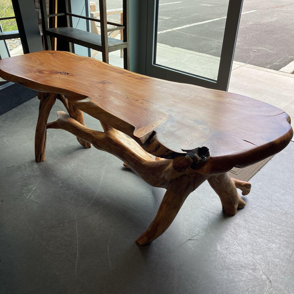 Custom Wood Console Table