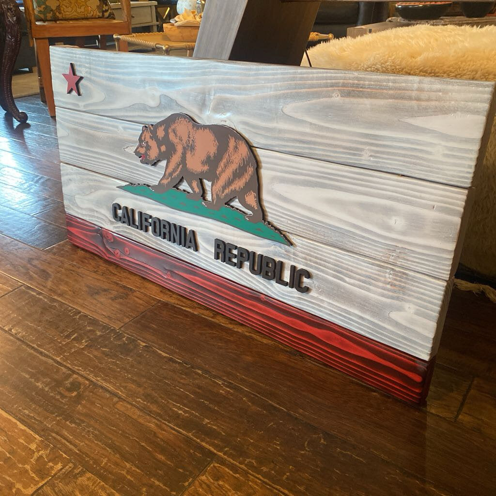 California Flag By Rustic Incline