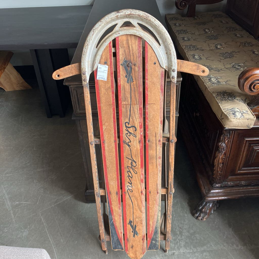 Sky Plane Vintage Sled