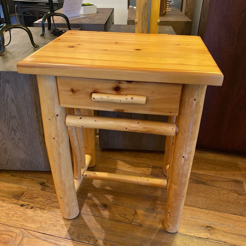 Lodge Pole Pine Nightstand