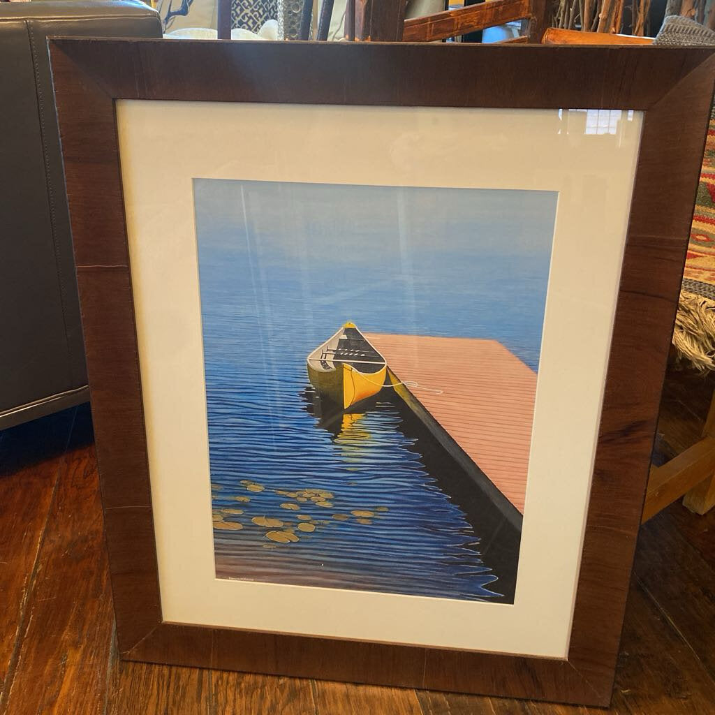 Yellow Canoe By Ken Kirsch