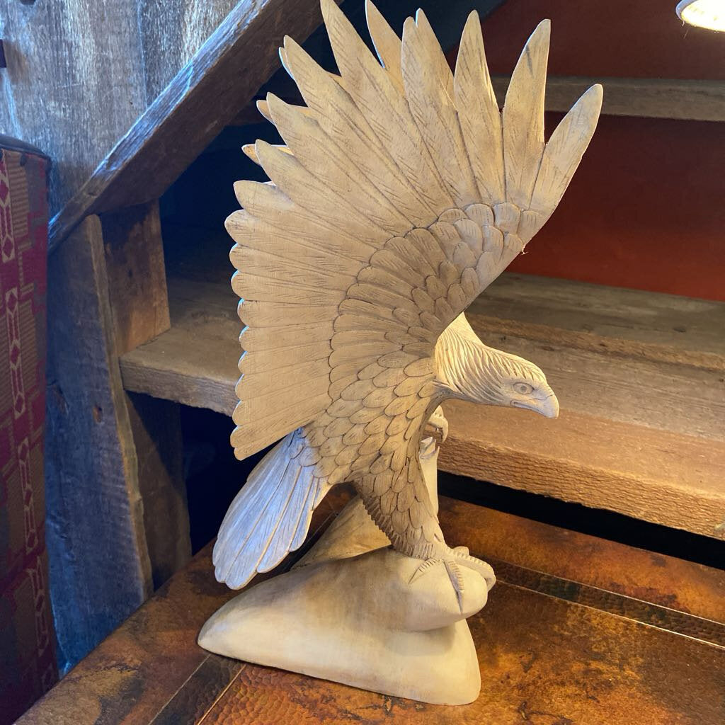 Balinese Hand Carved Eagle Statue