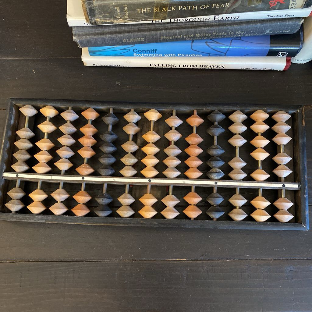 Vintage Daruma Wooden Abacus