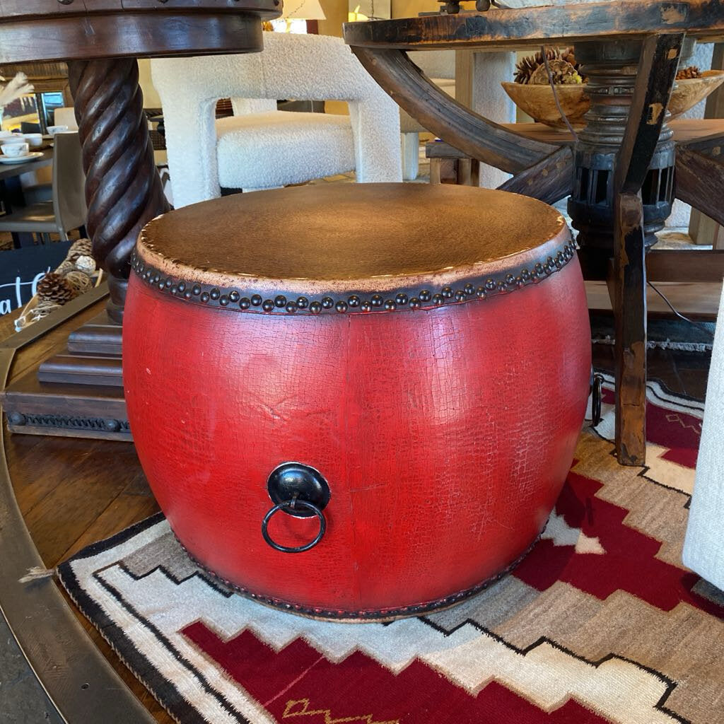 Red Drum Side Table