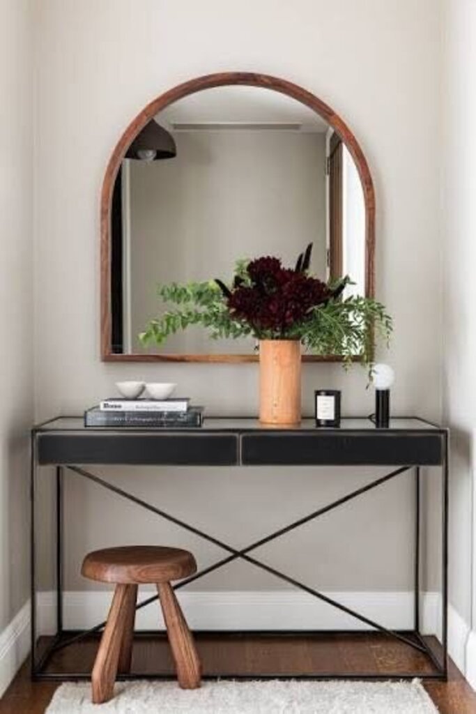 Restoration Hardware Gramercy Mirrored Console Table