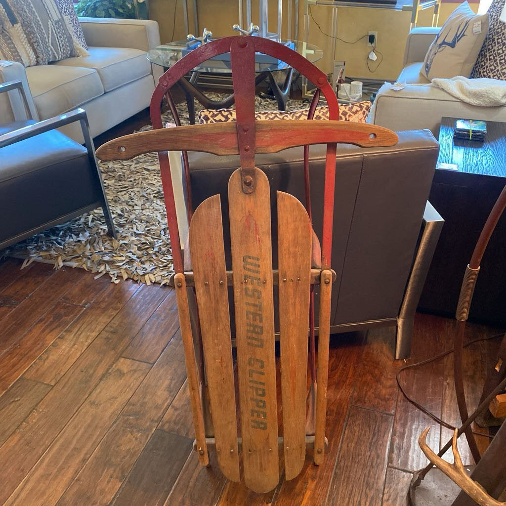 Vintage Western Clipper Sled