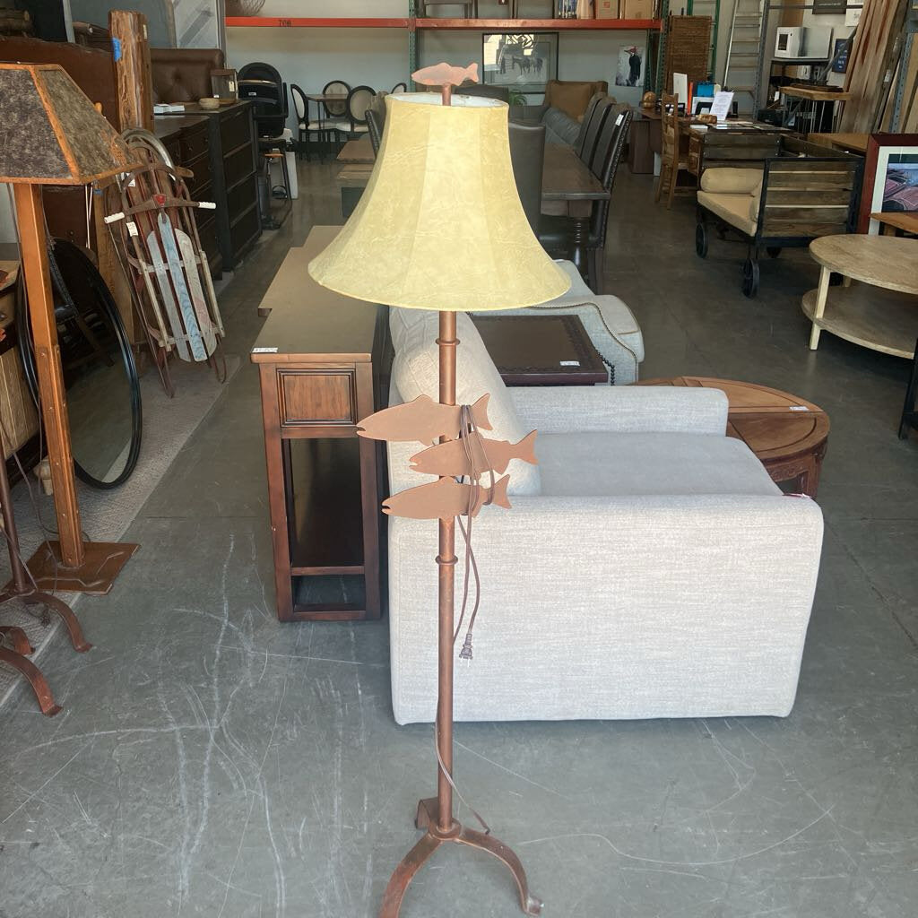Fish Motif Floor Lamp
