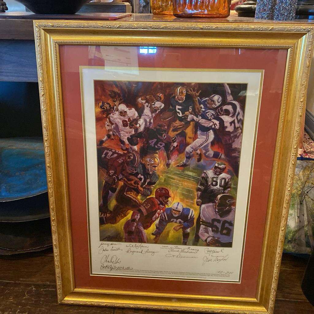 Football Legends - Signed and Numbered