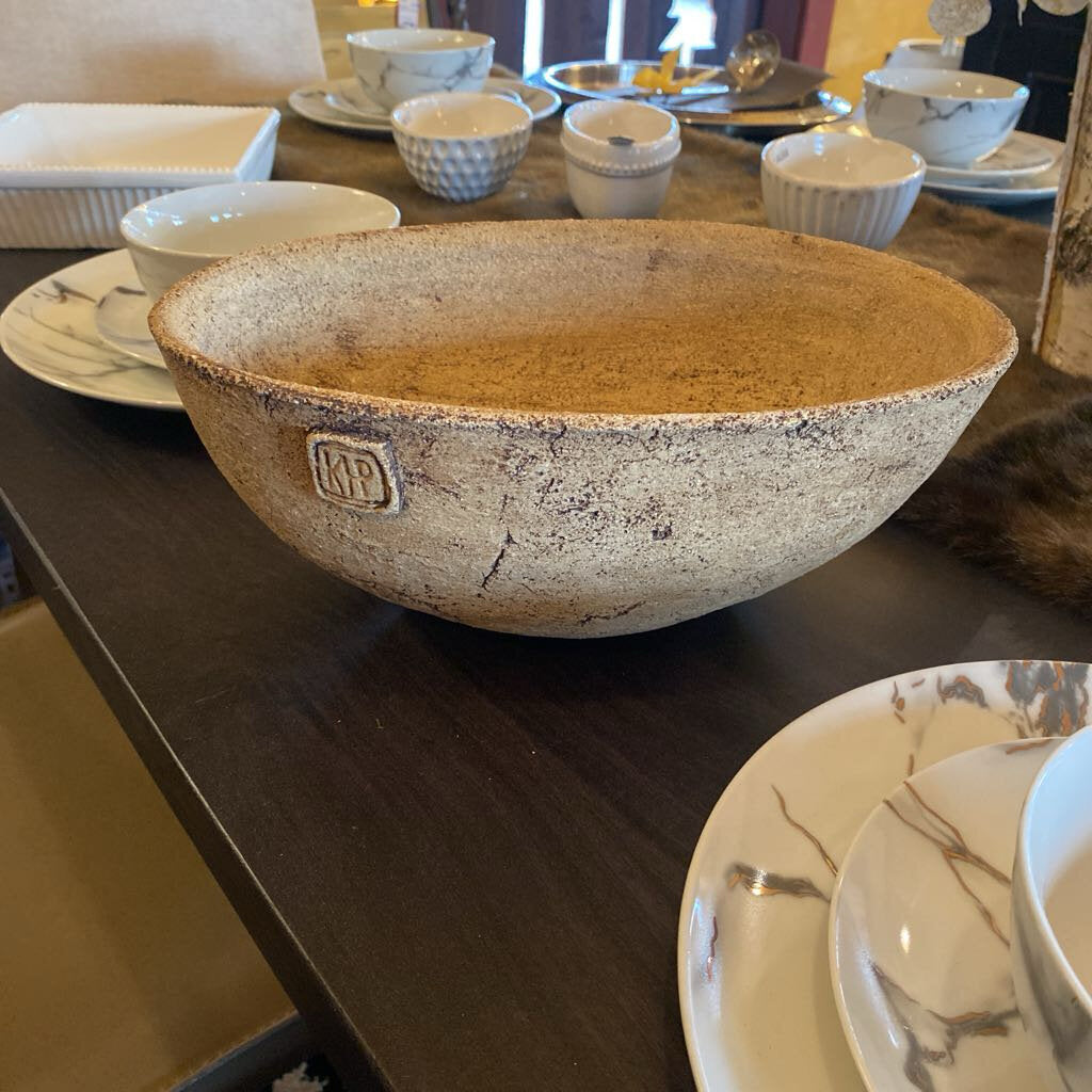 Vintage Clay Bowl