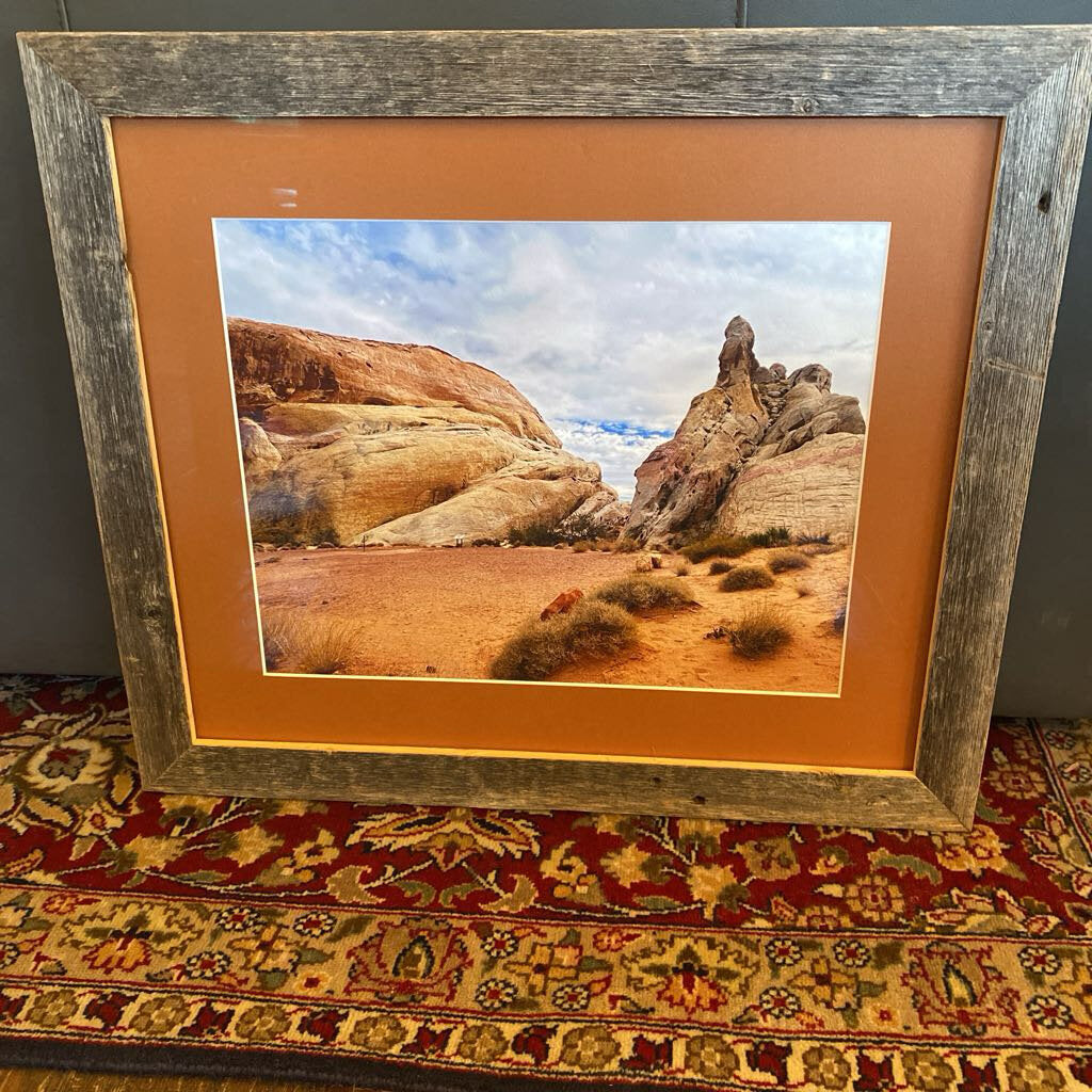 Valley of Fire Pinnacles By Charles L. Downing