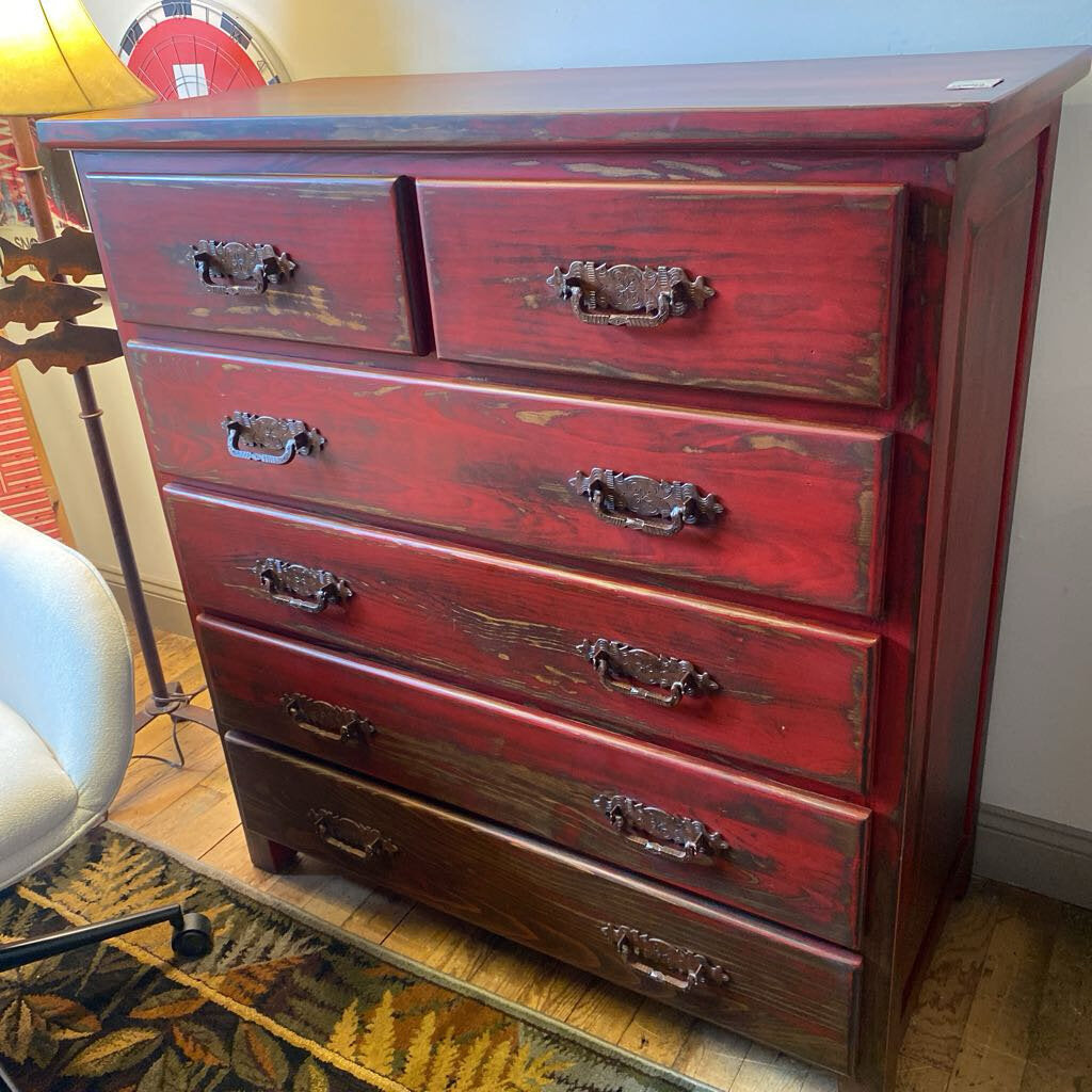 Jorge Kurezyn Custom Red Dresser