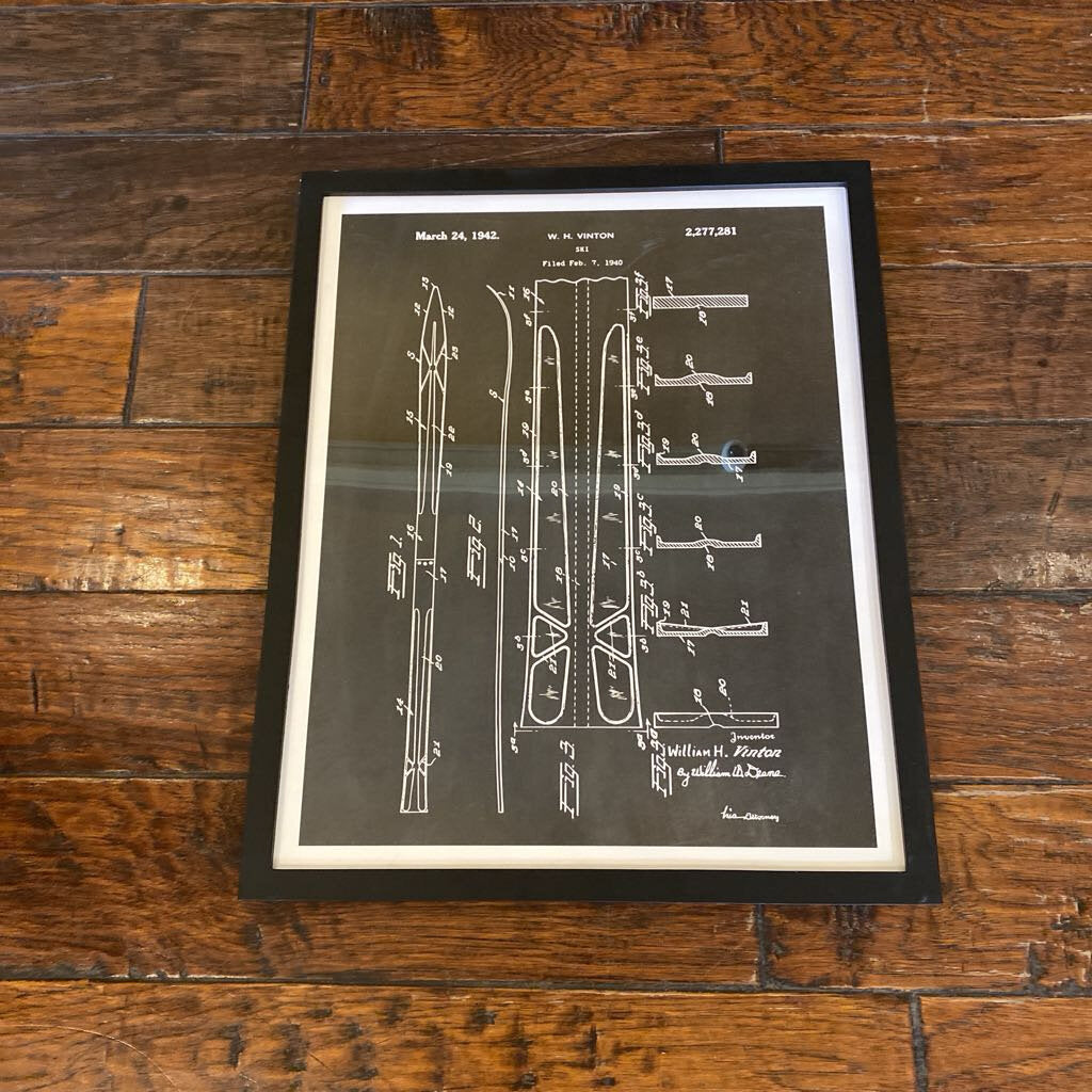 Ski Patent 1936