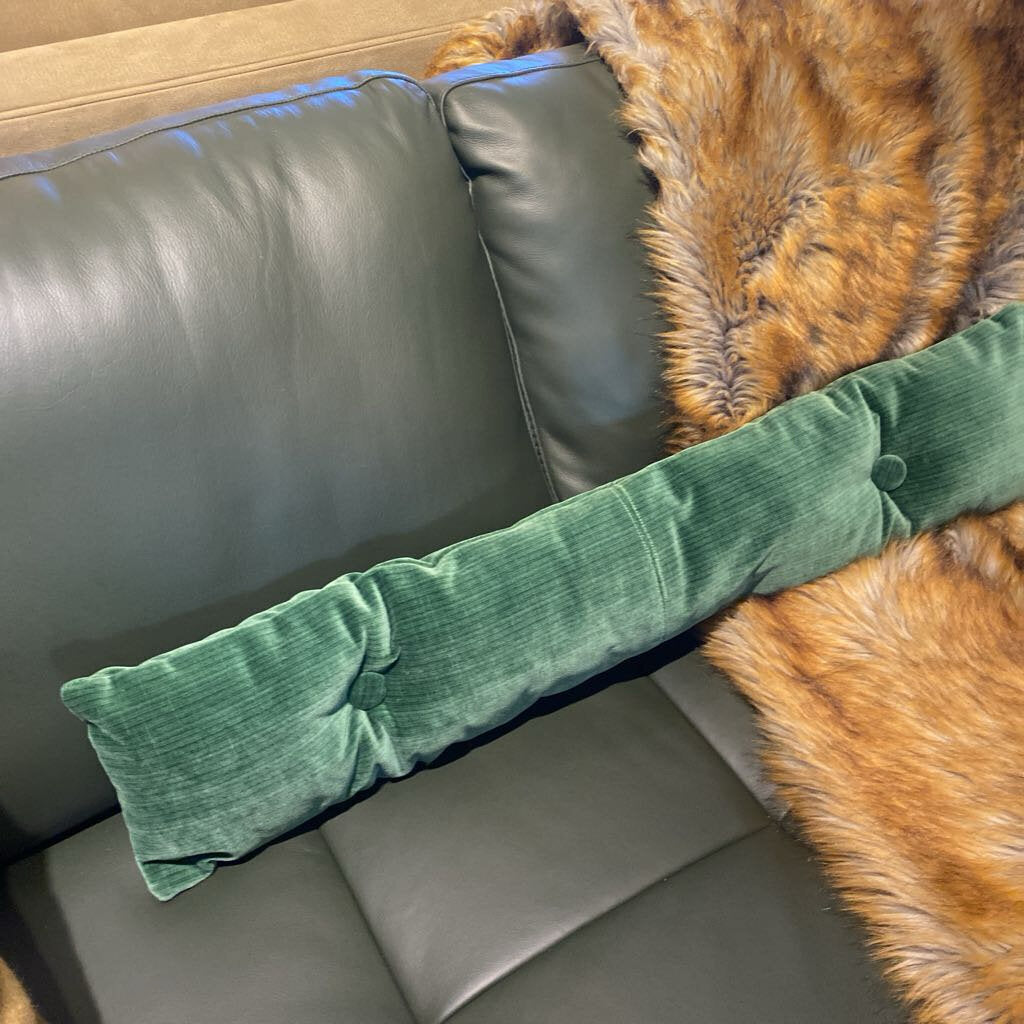 Green Bolster Pillow