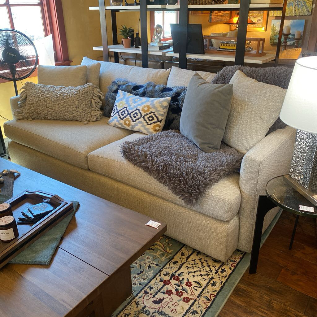 Crate & Barrel 93" Deep Lounge Sofa