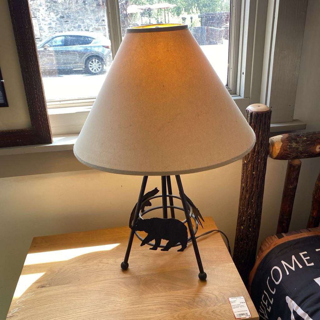 Iron Bear Lamp