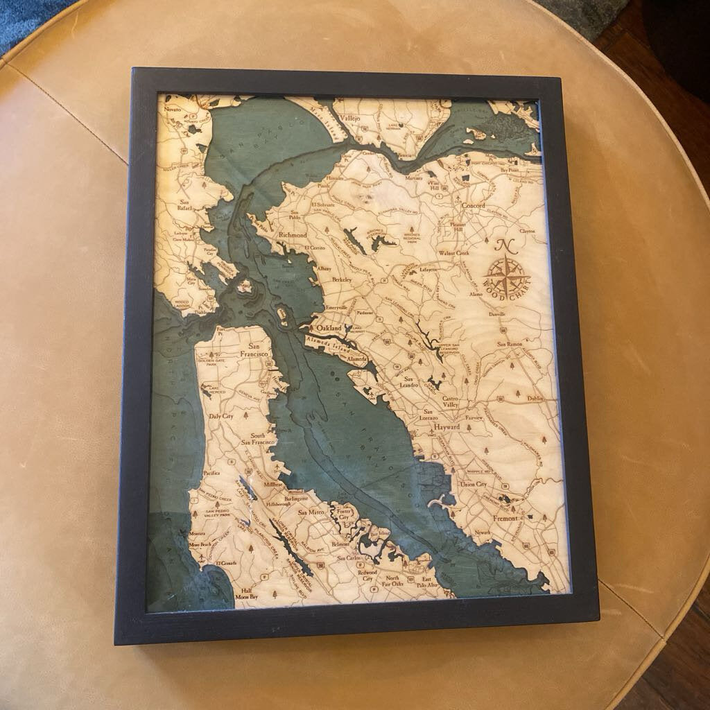 San Francisco Topography Map