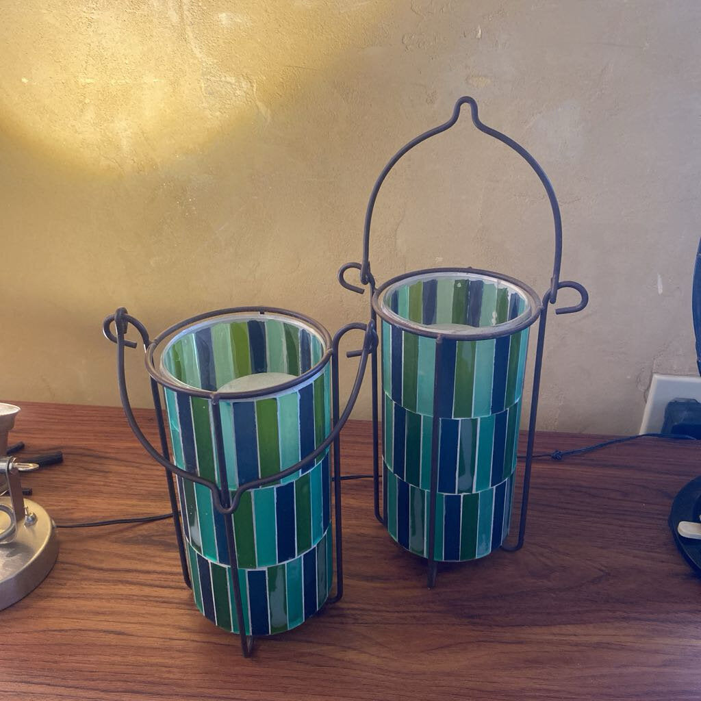 Candle Lanterns - Set of 2