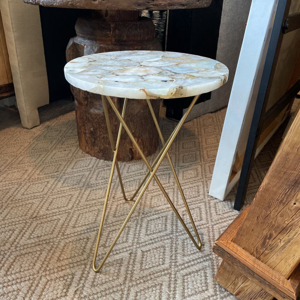 Marble Accent Table