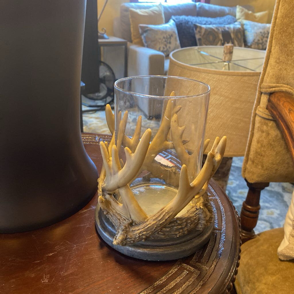 Antler Candle Holder