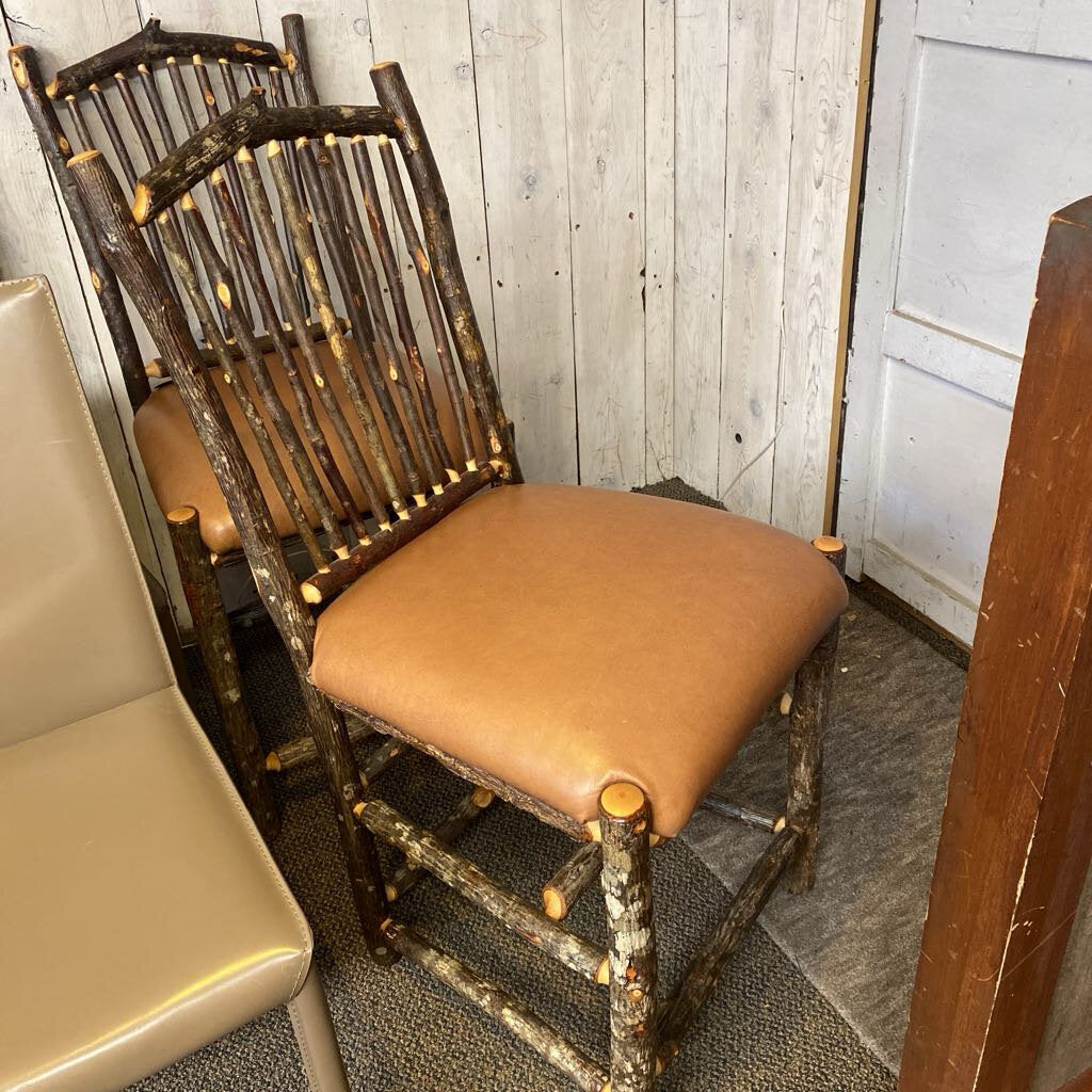 Hickory Counter Stools - Set of 2