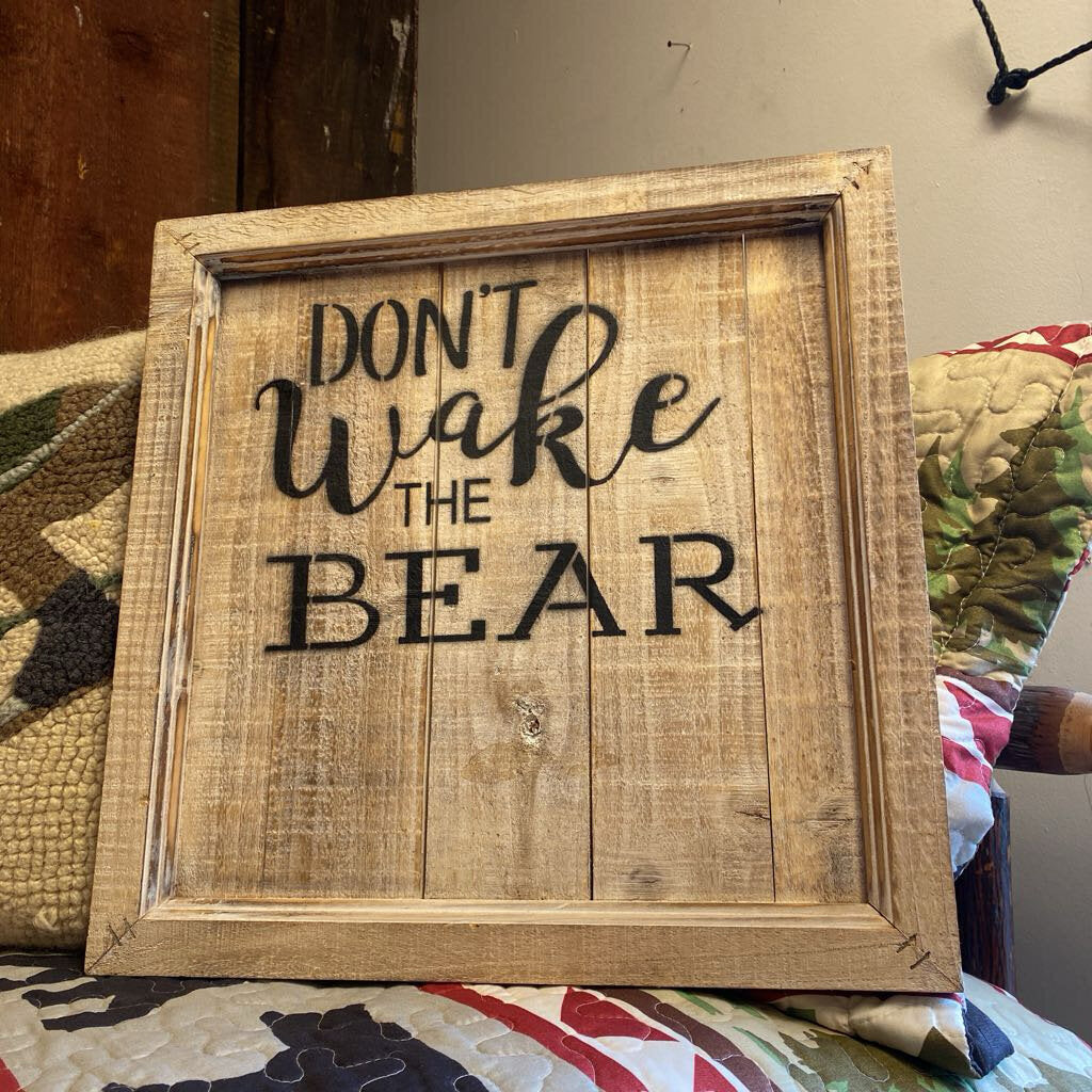Don't Wake The Bear
