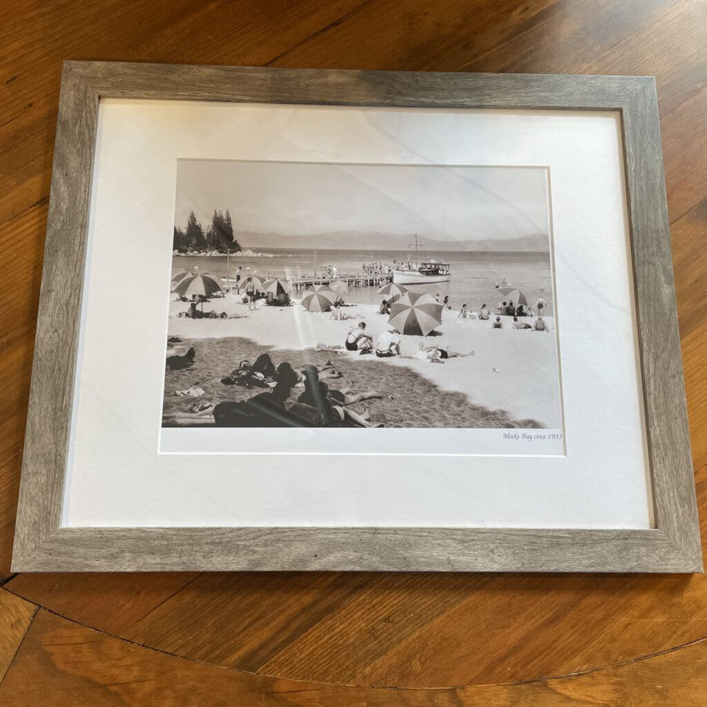 "Meeks Bay circa 1933" Print