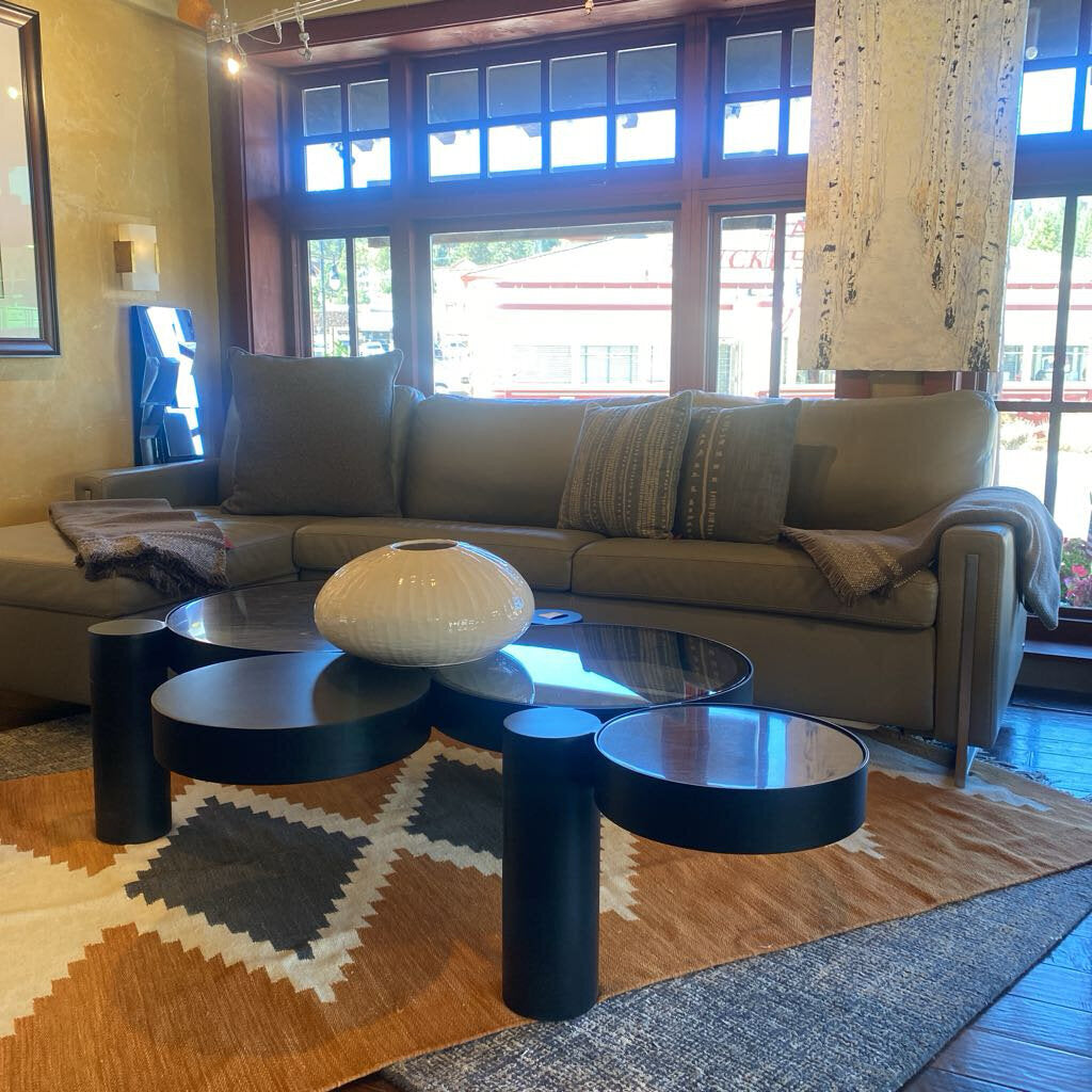 American Leather Co Sleeper Sofa With Storage Under Lounge