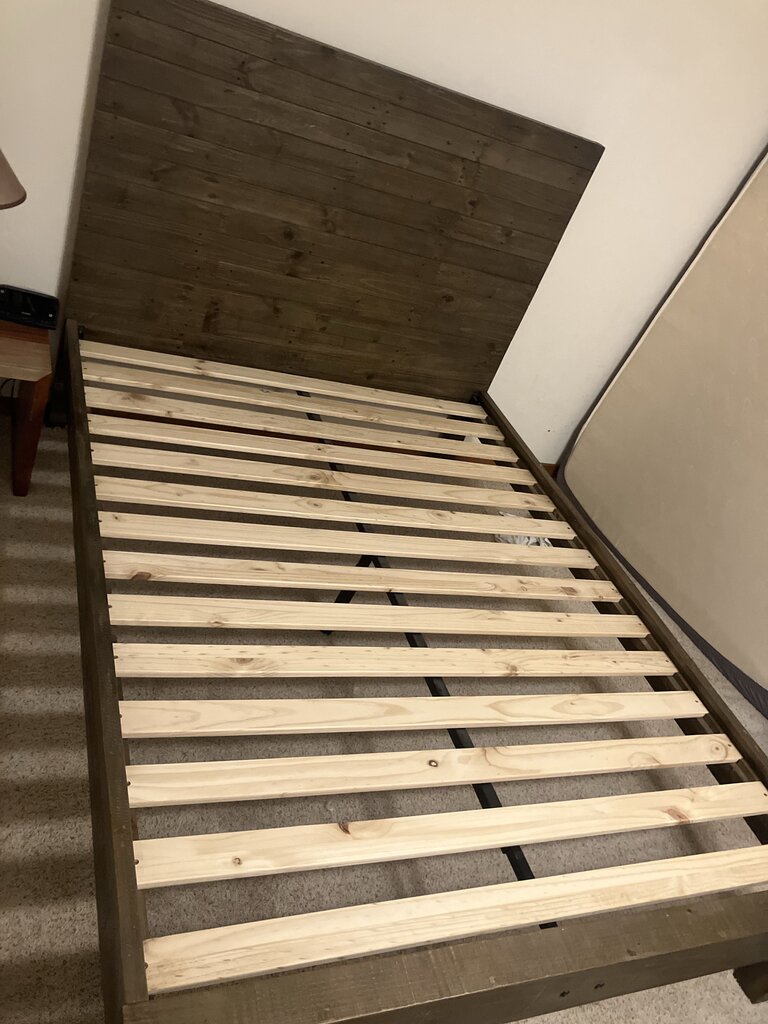 Reclaimed Wood Queen Bed