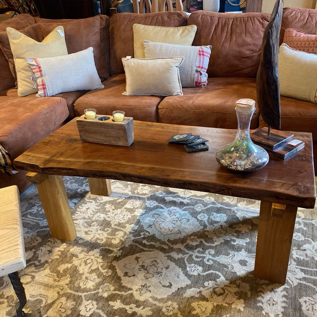 Custom Made Black Walnut Coffee Table by Sandy Croft