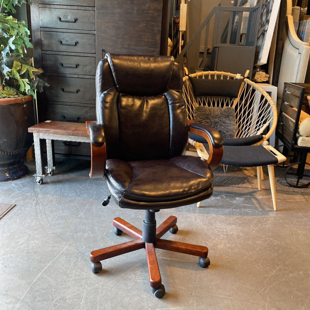 Faux Leather Office Chair