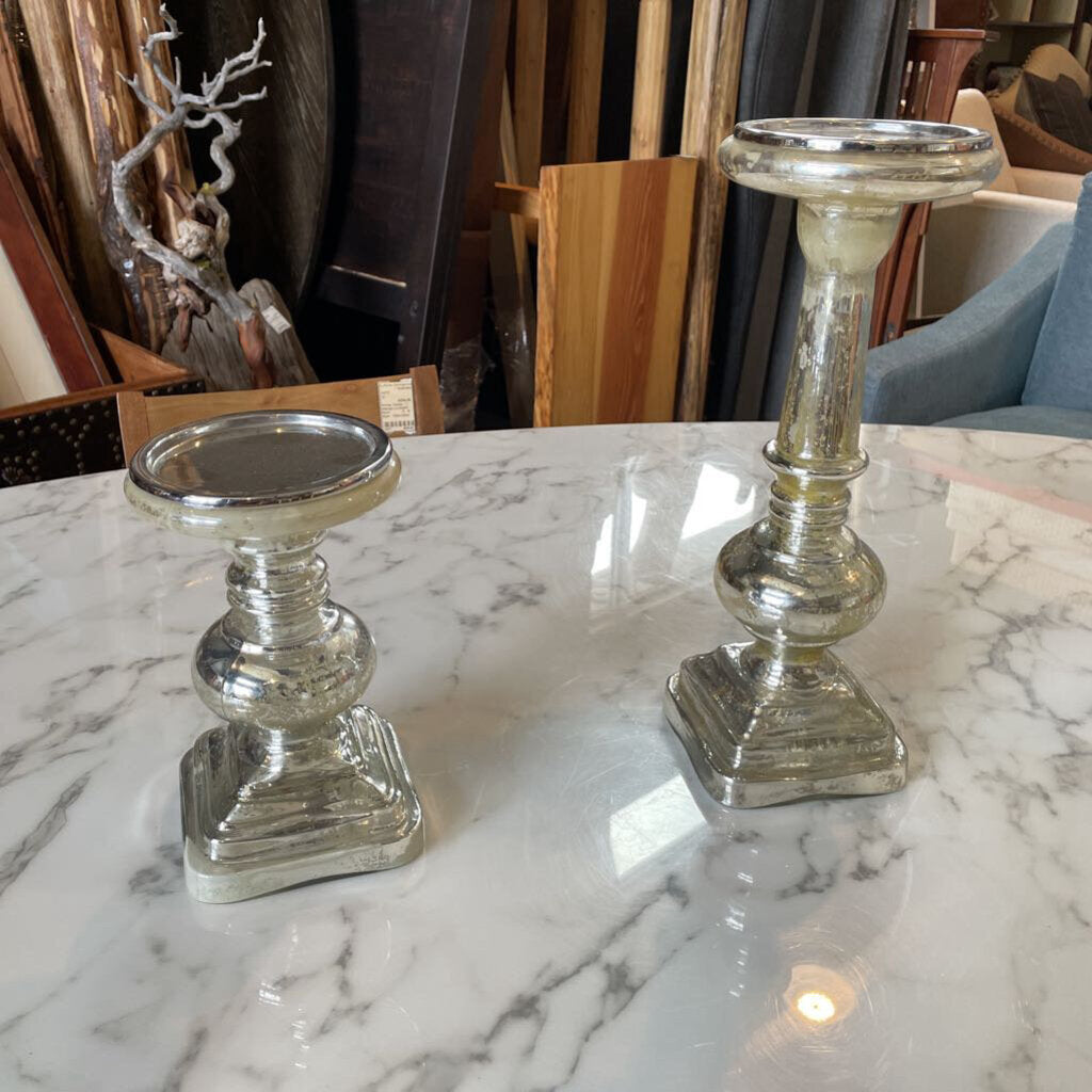 Mercury Candle Holders - Set of 2