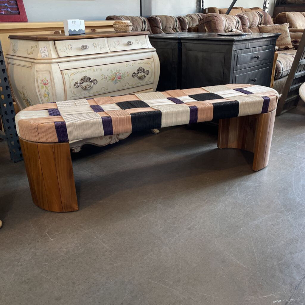 Anthropologie Della Indoor/Outdoor Bench