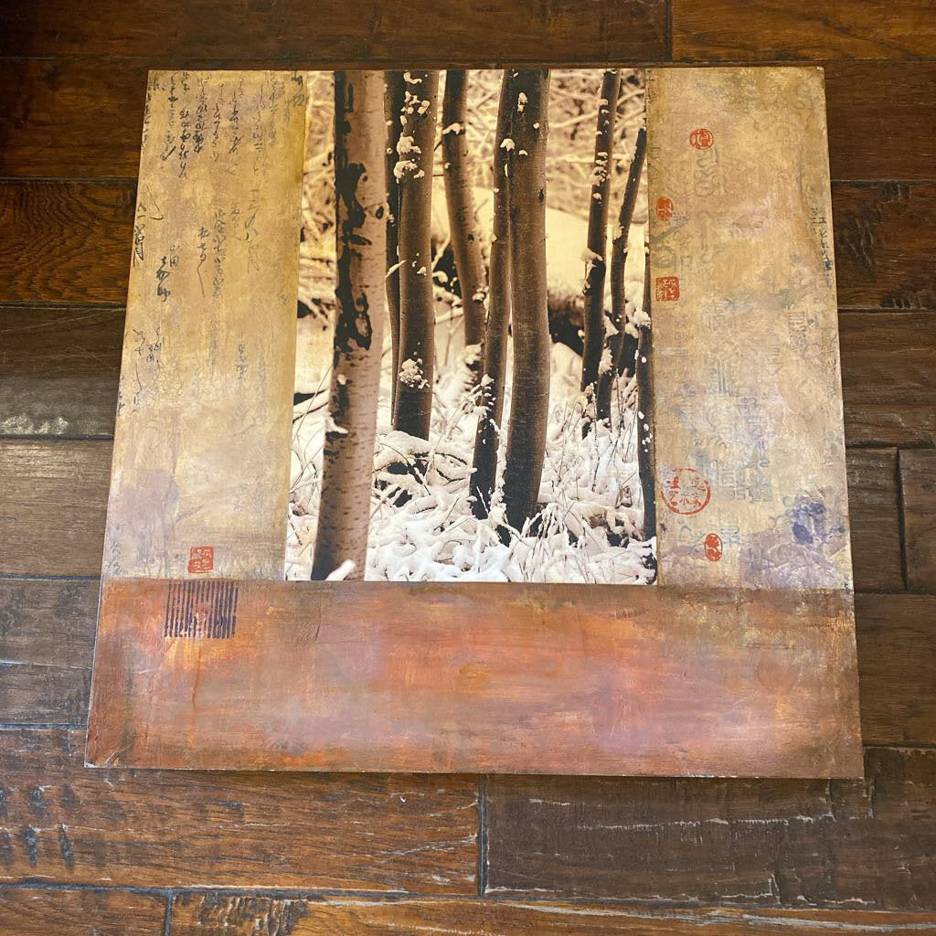 Winter Magic By Andrea Raft and Aaron Sedway - Mixed Media/Photography